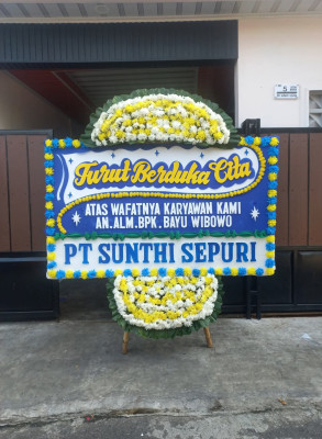 Papan Bunga Duka di Sukabumi Indah
